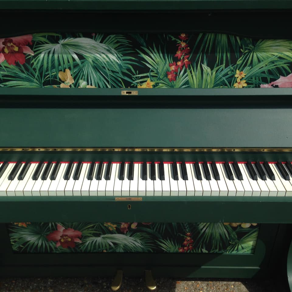 BOYD BOTANICAL upright piano